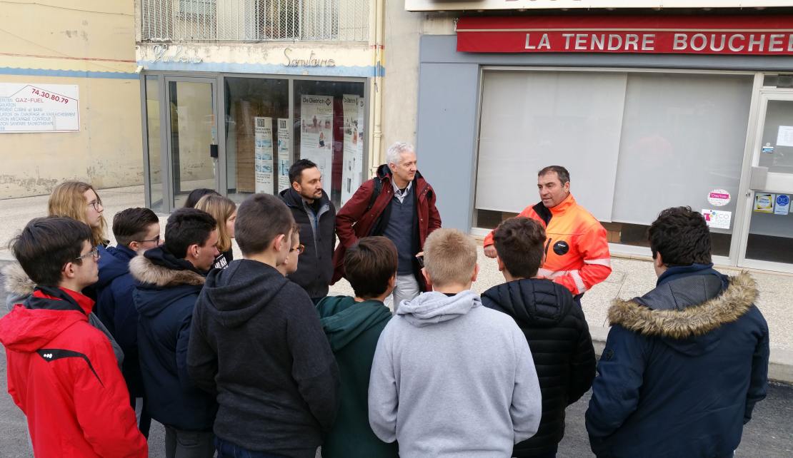 IN TERRA à la rencontre des collégiens de Montrevel-en-Bresse