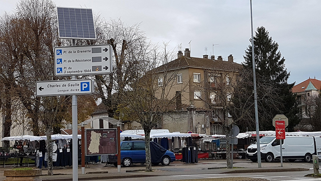 Centre-ville de Montrevel-en-Bresse : Mise en place d’une gestion intelligente du stationnement