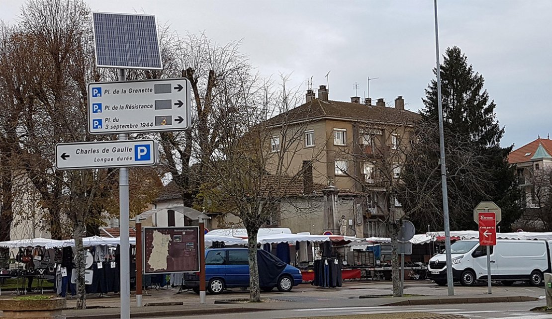 Centre-ville de Montrevel-en-Bresse : Mise en place d’une gestion intelligente du stationnement