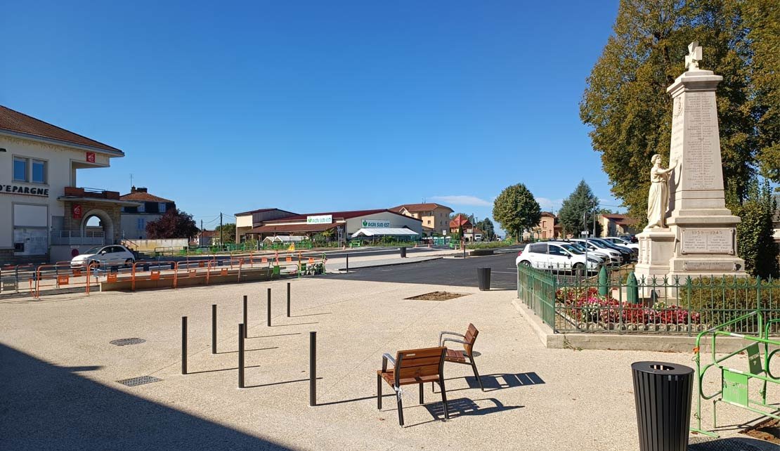 Le centre-ville de Montrevel-en-Bresse poursuit sa mue !