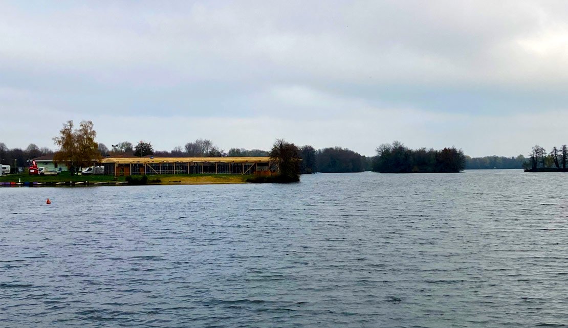 Un chantier entre terre et eau à la plaine tonique !