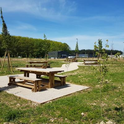 Aménagement d'un espace de convivialité sur le secteur CADRAN 1