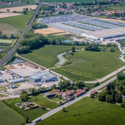 Vue aérienne du secteur CADRAN 3