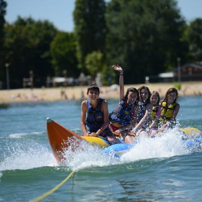 Activité sur le lac de la Plaine Tonique